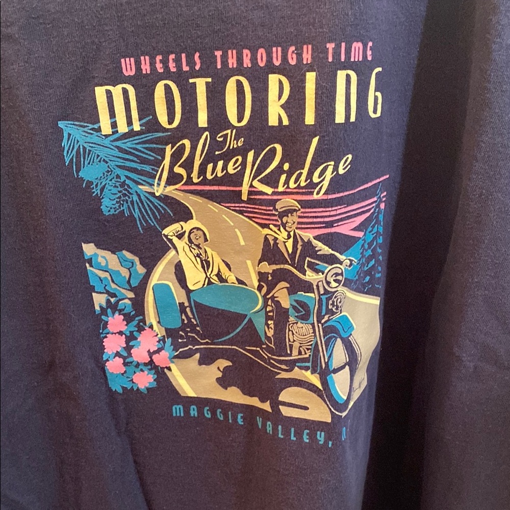 Wheels Through Time Women’s Tshirt Size XL
